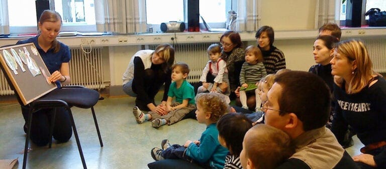Занятия и педсовет в детском центре Скрува в Мальме