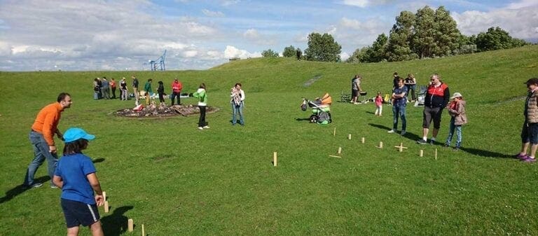 Svensk-rysk-ukrainsk-vitrysk picknick nr 1 2016 i Malmö