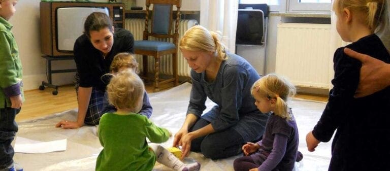 Lektioner på Skruvs barnverksamhet i Malmö