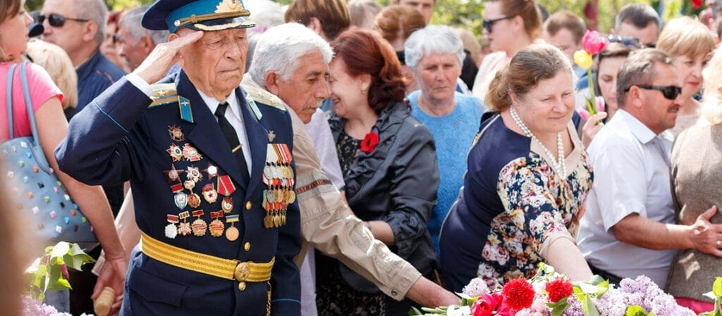 veteraner och blommor
