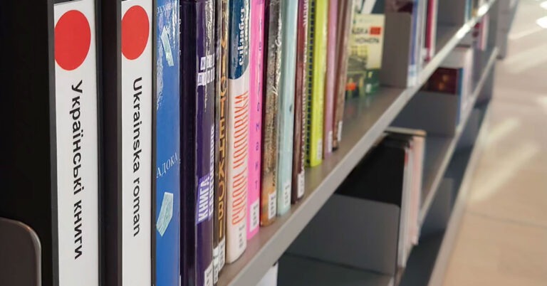 Украинские книги. Фото: Никлас Бённемарк.